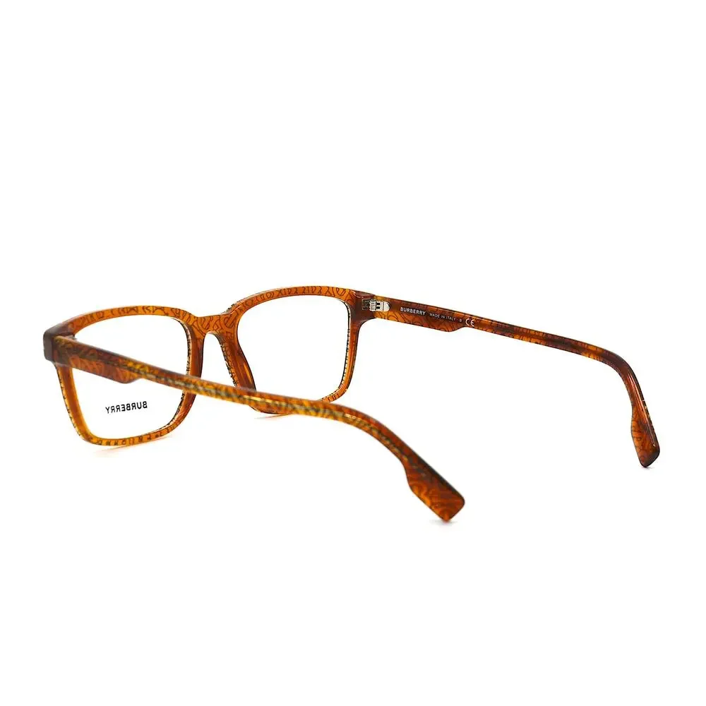 NEW Burberry BE2308 3823 Transparent Brown/signature B Check Eyeglasses Frame - Picture 7 of 13